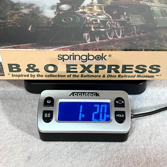 Springbok 500 Piece Jigsaw Puzzle B&O Railroad Museum Summit 5 Train Scene NEW - Picture 8 of 11